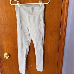 Light Blue High-Waisted Leggings